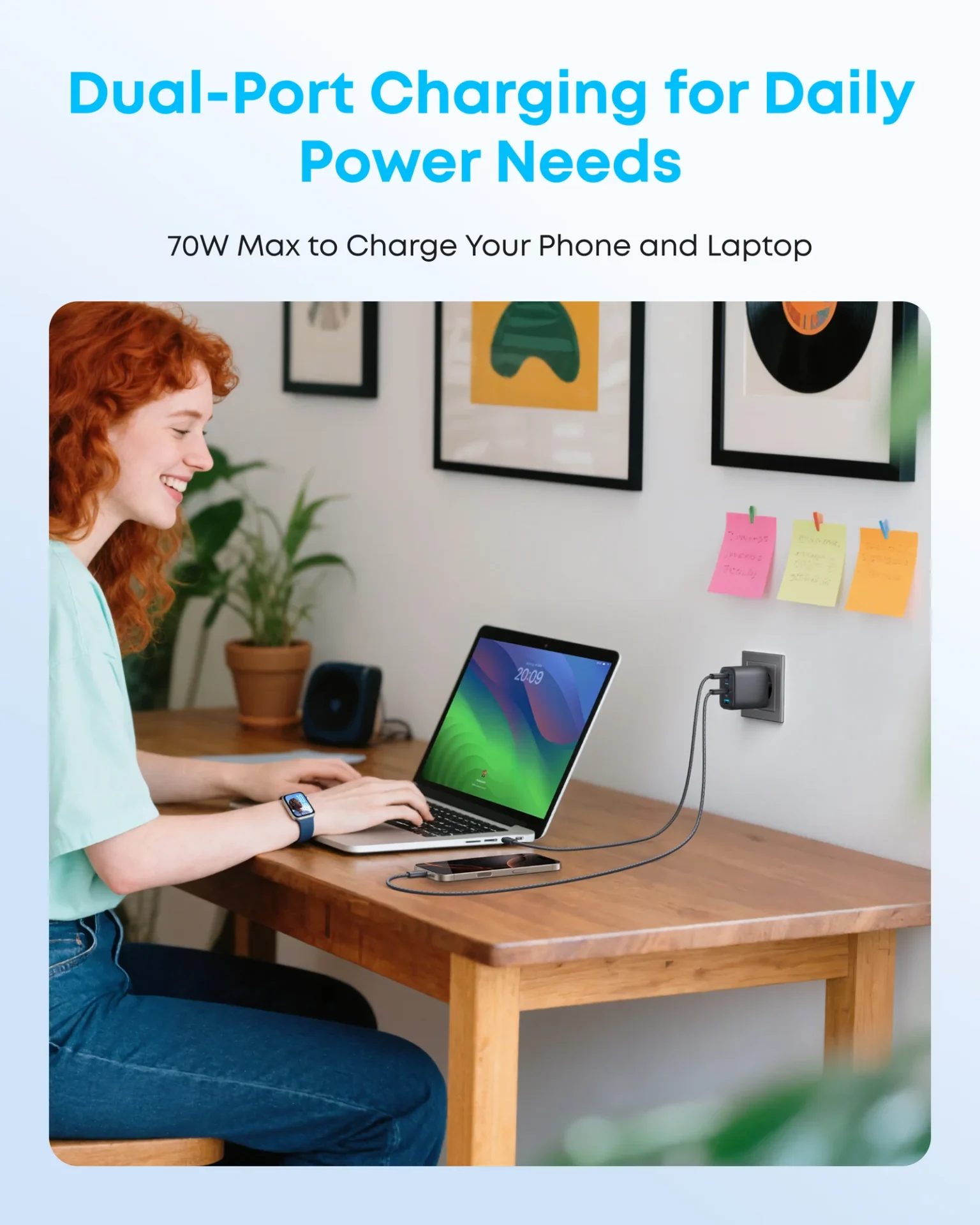 Anker Zolo Charger (70W, 4-Port, PD 3.0)