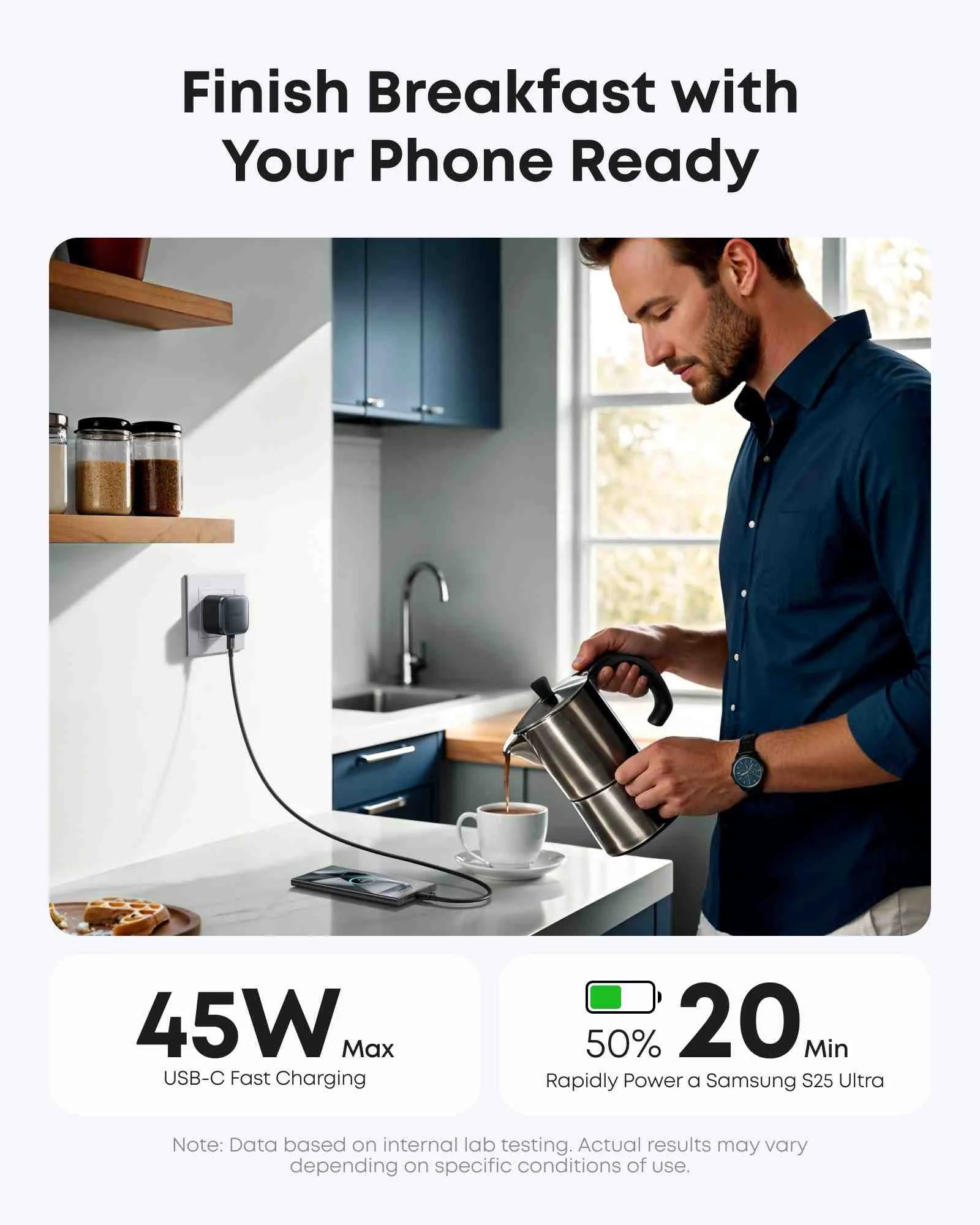 Anker Nano Charger (45W) UK Plug